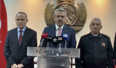 Rize Valisi: Zehir tacirleriyle ilgili en ufak bir duyumu bile titizlikle değerlendiriyoruz