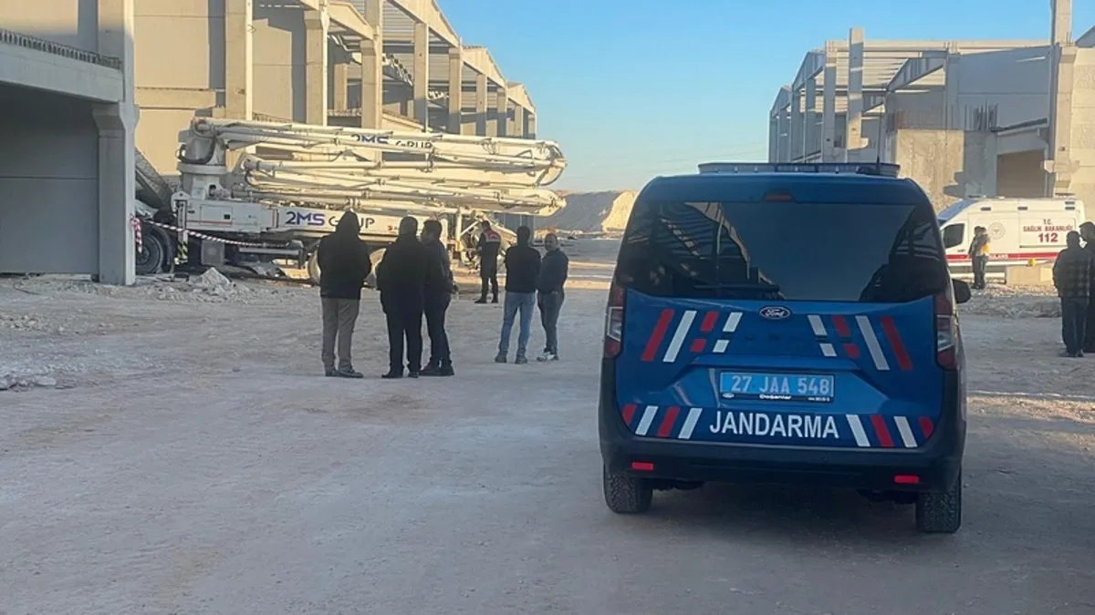 Gaziantep’te yine iş kazası! Makine operatörü öldü